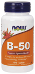 B-50  100 Tablets B Vitamin