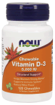 Vitamin D-3 5,000 IU - 120 Chewables