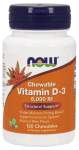 Vitamin D-3 5,000 IU - 120 Chewables