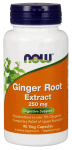 Ginger Root Extract 250 mg - 90 Veg Capsules